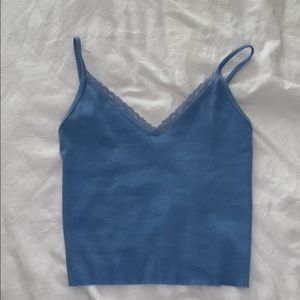 Brandy Melville blue Nicolette tank top